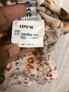 Expo’se Cream Stylish Top