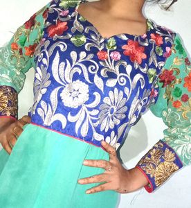 Embroidery Work Trend Frock
