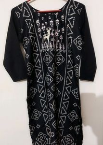 Printed Straight Kurta