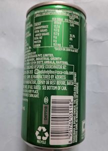 Sprite Vintage Empty Can