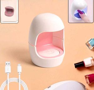 Plug-In Led Nail Dryer For Quick Gel Polish Drye