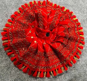 Red Laddu Gopal Festival Dress Combo