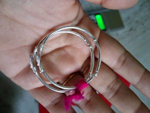 Baby Pure Silver Bangles
