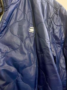 G-STAR RAW Blue Quilted Jacket