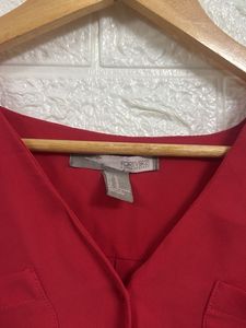 Forever 21 Red Blouse - Contemporary Style
