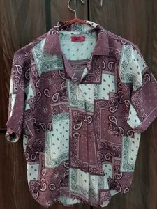 Patterned Casual Shirt