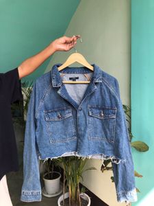 Cropped Denim Jacket