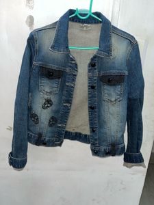 Woman Party Wear Denim Jacket!!!