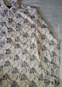 Patterned Casual Shirt