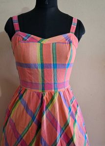 Vintage Plaid Sundress