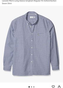 Lacoste Gingham Button-Down