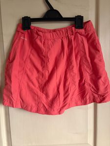 Red Artengo Sports Skort