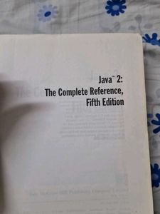 The Complete REFERENCE Java 2 Fifth edition