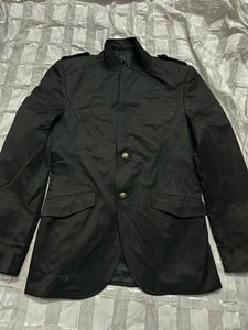 Black Imported American Overcoat