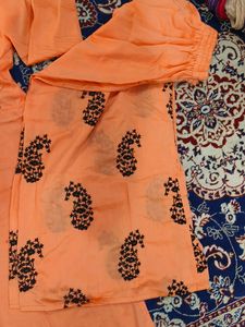 Embroidery Plazo Kurti Suite..