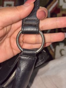 Pull And Bear Black Shoulder Bag