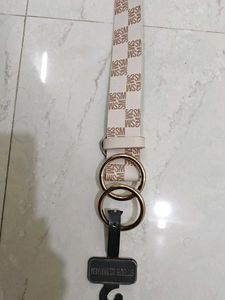 New Steve Madden Belt with Gold Rings