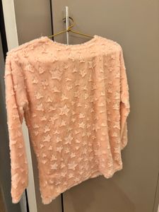 Pink Fur Starry Top