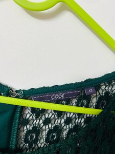 Cute Green Lace Dress