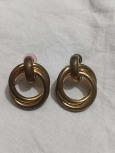 Circle Drop Earrings