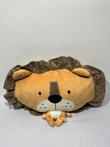 Lion Pillow and Plush Set