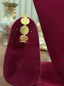 Gold Tone Dangle Earrings