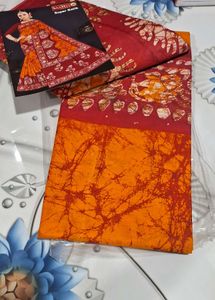 SAANVI Super Batik Saree