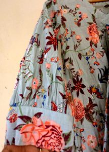 Floral Kurta Set coord