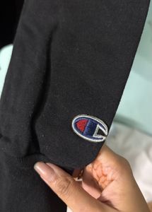 Champion Black Full-Zip Hoodie