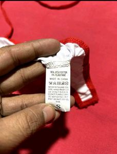 Nurse Theme Tie-Up Bikini Top (Size S)