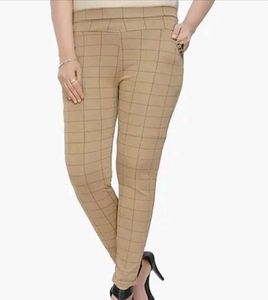 Checkered Beige Pants+Gift 🎁