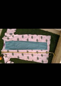 Printed Cotton Suit Set