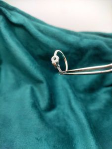 💞💍🌝Butterfly With Moon StearlinRing Silver Ring