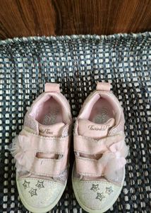 Twinkle Toes Pink Glitter Shoes