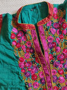 Embroidered Kurta Set
