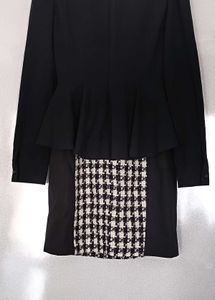Elegant Classy B/W Dress 🖤