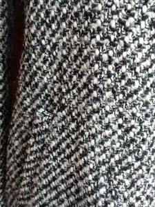 Stylish Tweed Coat with inner turtle neck top