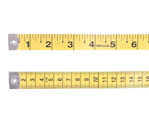 New Measuring Tape, Multi Colour, Pack Of 2