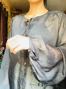 Elegant Black Shirt For Women