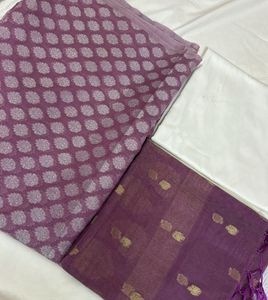Grape Colour Banarasi Suit Set
