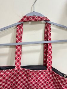 Red Checked Hearts Tote Bag