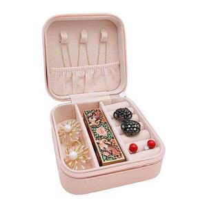 Pink Travel Jewelry Box