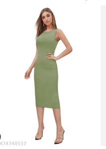 Bodycon Green, Very Elegant Dress
