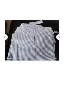 Striped Button-Down Shirt