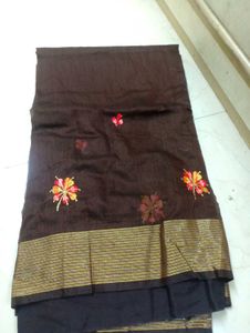 Beautiful Brown saree