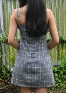 Plaid Mini Dress