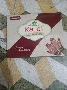 kajal fast henna cone 10 pis