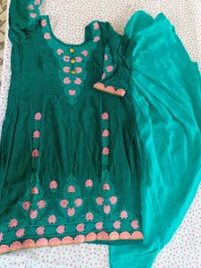Seagreen Kurta Suit Set