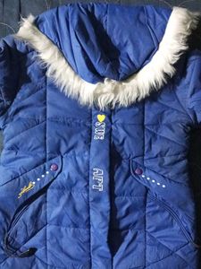 Blue Puffer Winter Jacket
