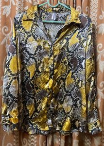 Leapord Print Shirt
